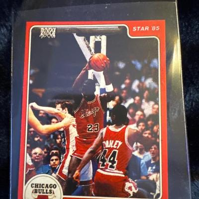 1984-85 star MICHAEL AIR JORDAN GOAT ROOKIE BULLS 101
