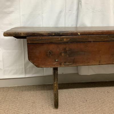 1143 Antique Pine Bench