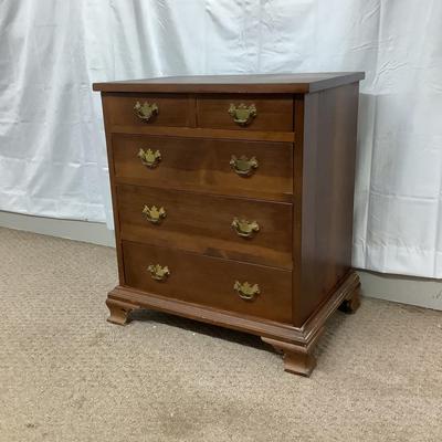 1144 Vintage Five Drawer Bachelors Chest