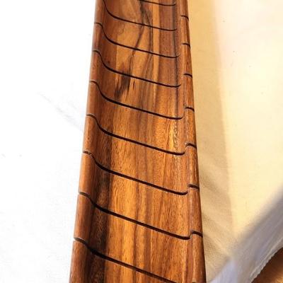 Lot #56 Accacia Wood Baggette Slicer