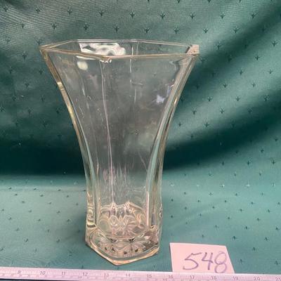Vintage Hoosier Glass Vase