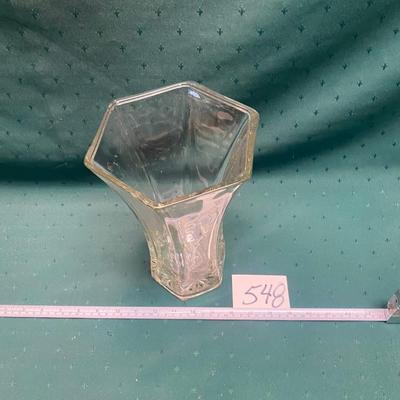 Vintage Hoosier Glass Vase