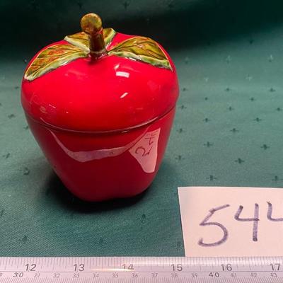 Vintage Apple Candy Dish