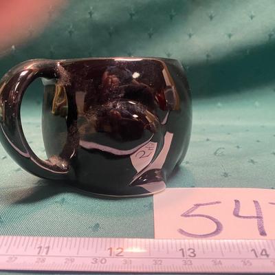 Vintage Black Cat Mug
