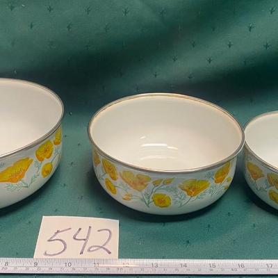 Vintage Kobe Kitchen Bowls
