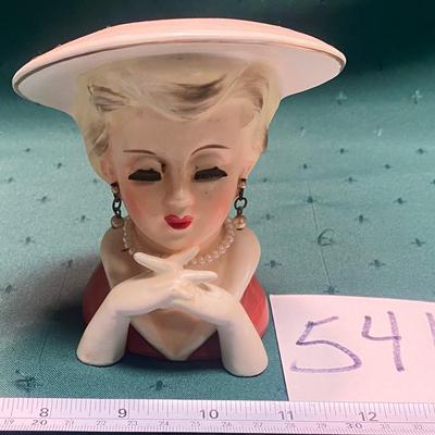Vintage Rubens 494 Head Vase
