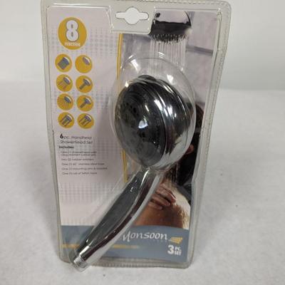 6 Piece Handheld Shower Head