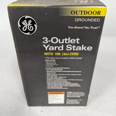 GE 3 Outlet Yard Stake