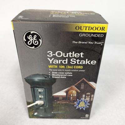GE 3 Outlet Yard Stake