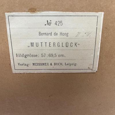 Large Framed Print Paul Von Klieben 1895