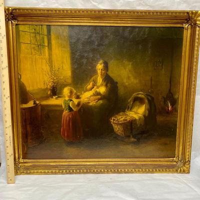 Large Framed Print Paul Von Klieben 1895