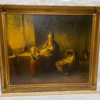 Large Framed Print Paul Von Klieben 1895