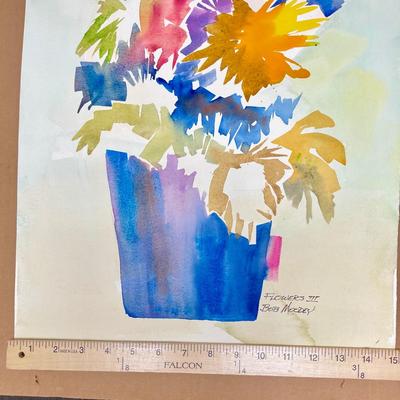 Watercolor by Bob Moody - Flower Arrangement