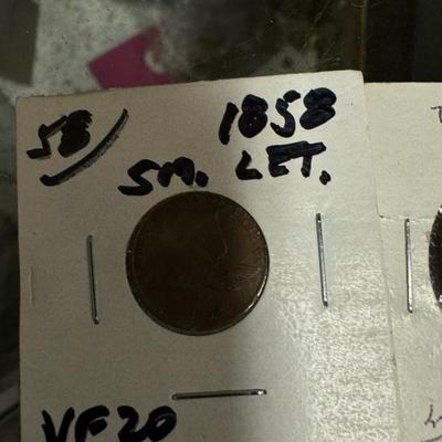 1858 Small letter VF