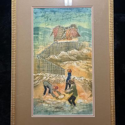 Lot of of 3 Art pieces