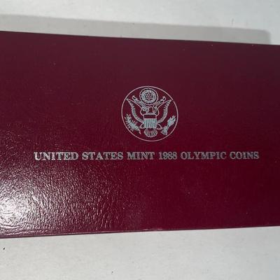1988 Olympics Silver Dollar