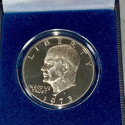 1973-S Eisenhower Silver Dollar