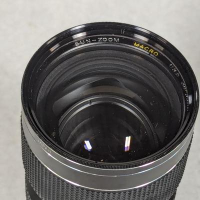 Vintage Sun Zoom MC Lens 1:3.5