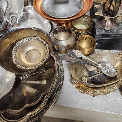 Big metalware lot