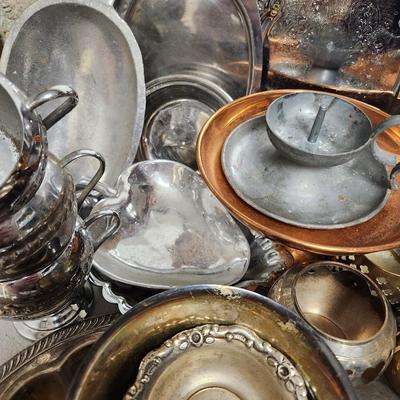 Big metalware lot