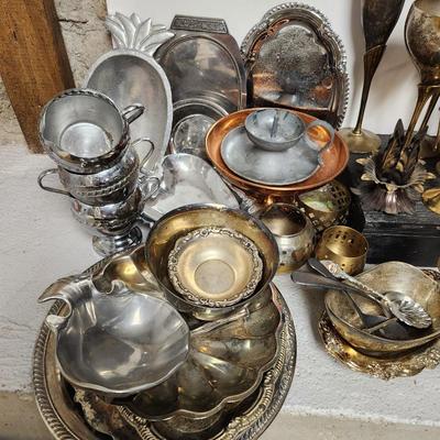 Big metalware lot