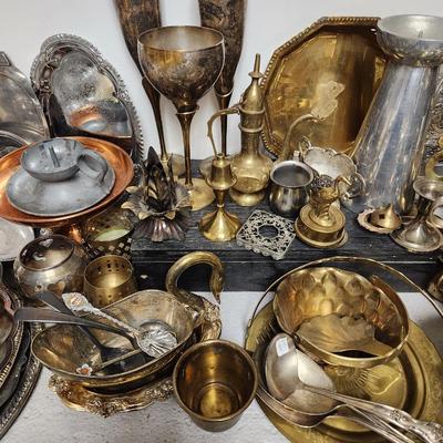 Big metalware lot
