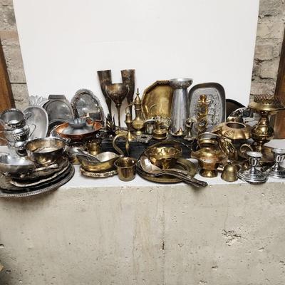 Big metalware lot