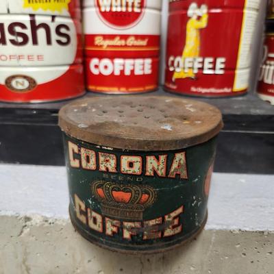 Coffee Tins lot