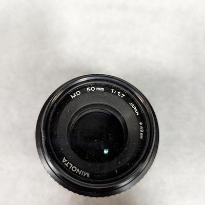 Minolta MD 50mm/F1.7 Camera Lens
