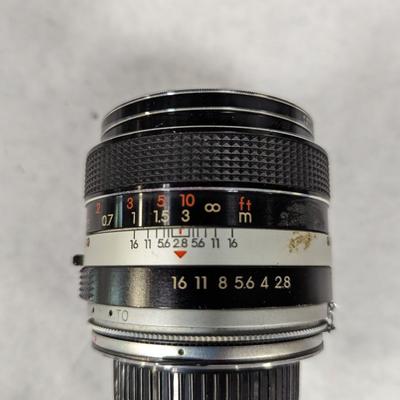 Auto Tamron F 28mm Canon Mount Lens