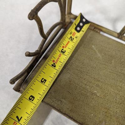Cast Iron Wall Bird Folding Shelf