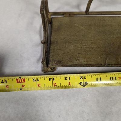 Cast Iron Wall Bird Folding Shelf