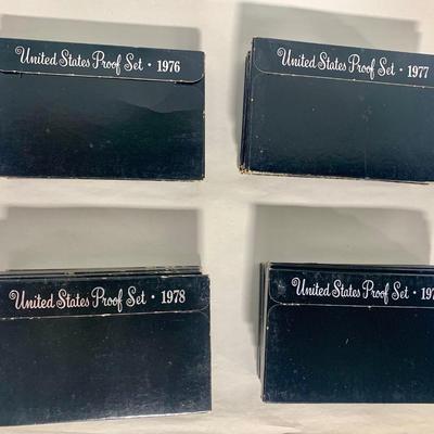 1976-1979 US Proof Sets, Lot of 18