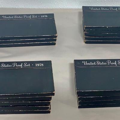 1976-1979 US Proof Sets, Lot of 18