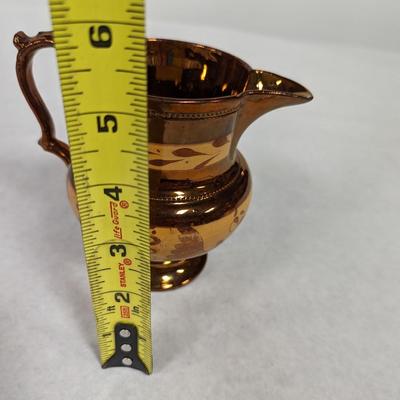 Gold Luster Pitcher