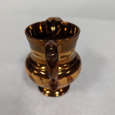 Gold Luster Pitcher