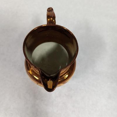 Gold Luster Pitcher