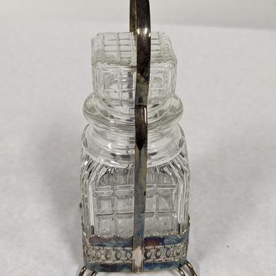 Vintage Pickle Jar Castor