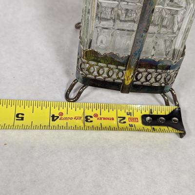 Vintage Pickle Jar Castor