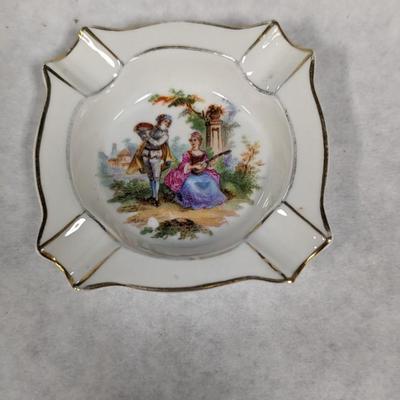 ERPHILA Germany Victorian Image Cigarette Ashtray