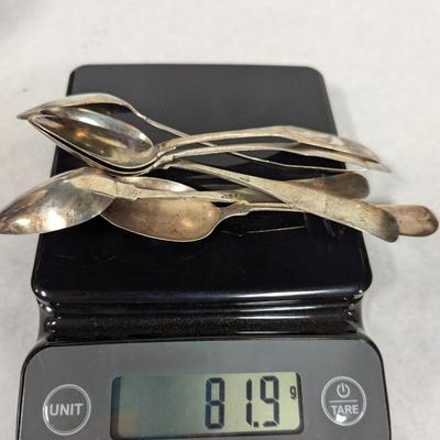 Engraved Marked "TF" Spoons