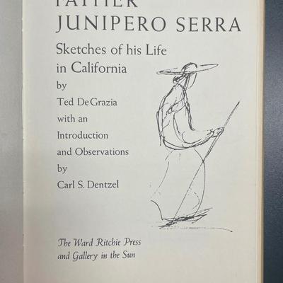 Vintage Book: Father Junipero Serra