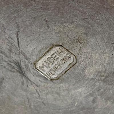 Vintage Pewter Mug Pair