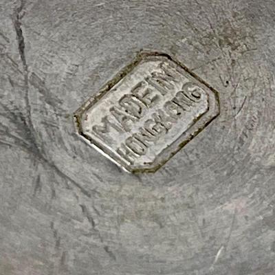 Vintage Pewter Mug Pair