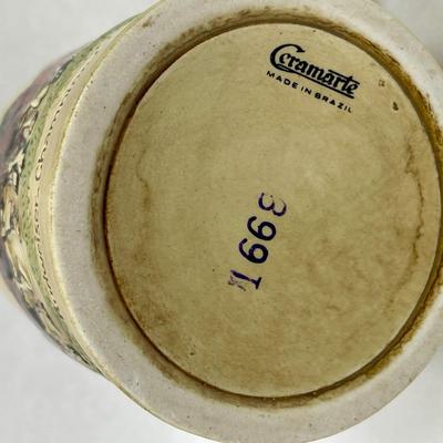 Vintage 80's Budweiser Champion Clydesdales Holiday Stein Rare