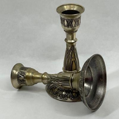 Silver Plated Candlesticks