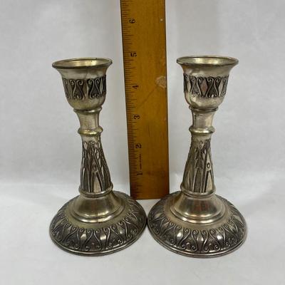 Silver Plated Candlesticks