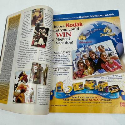 Vintage Disney Magazine Summer 2005 Disneyland 50th Anniversary