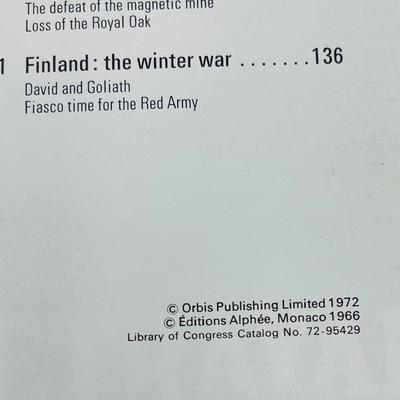 The Marshall Cavedish Illustrated Encyclopedia of World War II - Volume 1