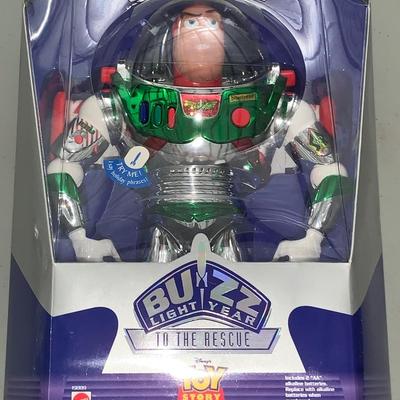 1998 Disney Toy Story Buzz Lightyear Holiday Hero